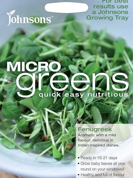 Johnsons Microgreens Fenugreek Seeds – Green