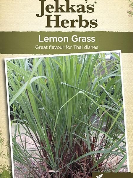 Johnsons – Jekka’s Herbs – Pictorial Pack – Lemon Grass – 200 Seeds