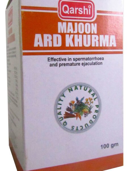 Qarshi Majoon Ard Khurma – Herbal Remedy for Vitality & Nerve Strength