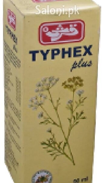 Qarshi Typhex Plus – Herbal Antibacterial Syrup for Sore Throat, Cough & Infections (60 ML)